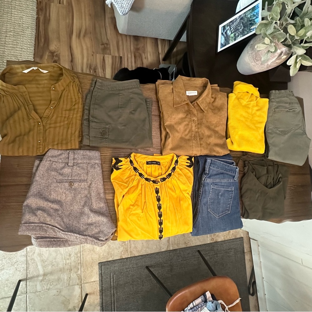 9 Piece Clothes Bundle Size Small - image 1